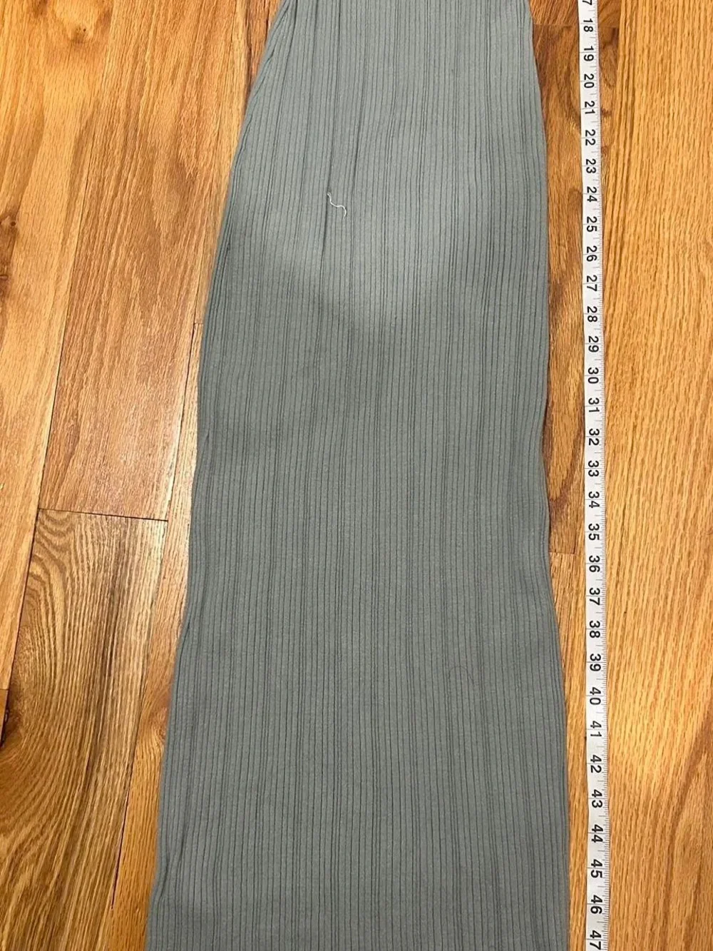 Abercrombie & Fitch Ribbed Sleeveless Dress - Sage Green, Size S. NWT!!